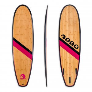 Σανίδα surf EPX Bamboo 6’4″ Black-Ruby SCK - 0106-648425 - Σε 12 Άτοκες Δόσεις