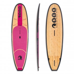 SCK Σανίδα SUP Bamboo-Carbon Ruby 10'6'' - 0103-10642519 - Σε 12 Άτοκες Δόσεις