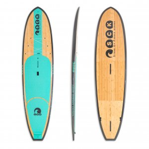 SCK Σανίδα SUP Bamboo-Carbon Silica 11'6'' - 0103-116112519 - Σε 12 Άτοκες Δόσεις