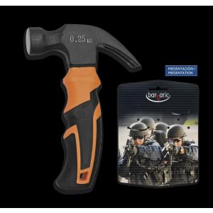 Σφυρί κοντό ALBAINOX, Mini-hammer Black/orange 16 cm - Σε 12 άτοκες δόσεις