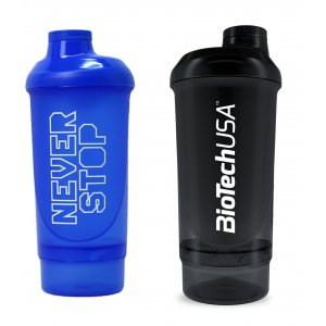 SHAKER NEVER STOP  500ml (+150ML)-BTCH-02-558-4 - σε 12 άτοκες δόσεις