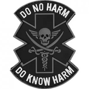 Σήμα PVC "DO NO HARM" Pirate - Σε 12 άτοκες δόσεις