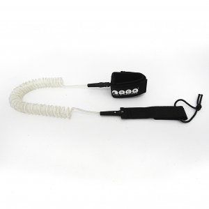 SUP leash σπιράλ 10ft SCK - Διάφανο - SCK-L/00 - Σε 12 Άτοκες Δόσεις