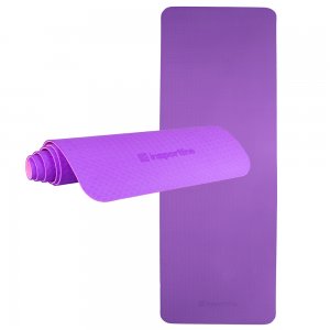 TPE YOGA MAT 173x61x0,6cm (ΜΩΒ/ΡΟΖ) in SPORTline Doble - σε 12 άτοκες δόσεις