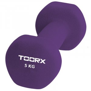 Βαράκι Neoprene 5kg Μωβ Toorx - σε 12 άτοκες δόσεις