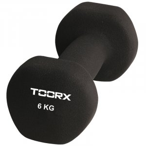 Βαράκι Neoprene 6kg Μαύρο Toorx - σε 12 άτοκες δόσεις