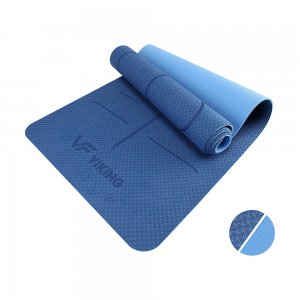 Viking Yoga / Pilates TPE Mat with  Body Line Printing - 105982 - Σε 12 Άτοκες Δόσεις