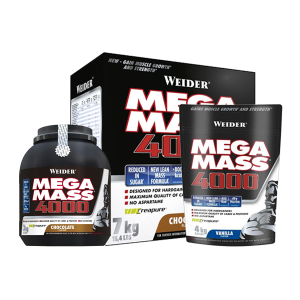 Weider Mega Mass 4000  Βανίλια  7kg