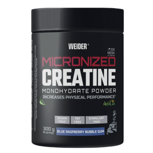 Weider Nutrition Micronized Creatine (300 gr) ΜΕΓΕΘΟΣ 300g  Blue Raspberry Bubble Gum