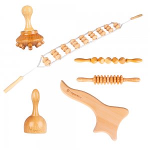 Wooden Full Body Massage Set inSPORTline Teriva Set - σε 12 άτοκες δόσεις