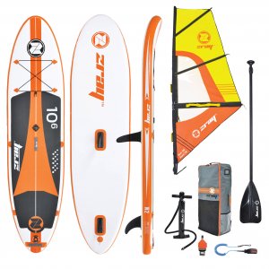 zray Φουσκωτή σανίδα SUP & Windsurf 10'6" πακέτο και με πανί 3τμ.  - 37337 - Σε 12 Άτοκες Δόσεις